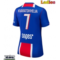 Paris Saint-Germain Khvicha Kvaratskhelia #7 Replica Home Shirt Ladies 2026-27 Short Sleeve